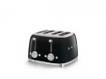 SMEG TSF03 4x4 Slot Wide-Slot Toaster Toaster - Black