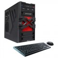 CybertronPC - Patriot Desktop - AMD A4-Series - 8GB Memory - 1TB Hard Drive - Red