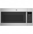 GE Profile - GE Profile™ 1.7 Cu. Ft. Convection Over-the-Range Microwave Oven - Stainless steel