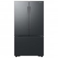 Samsung  32 cu. ft. 3-Door French Door Smart Refrigerator with Dual Auto Ice Maker - Matte Black