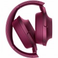 Sony - h.ear MDR-100ABN Over-the-Ear Wireless Headphones - Bordeaux pink