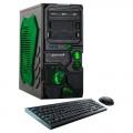CybertronPC - Borg-709 Desktop - AMD FX-Series - 8GB Memory - 1TB Hard Drive - Black/Green