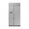 Dacor - Heritage 24 Cu. Ft. Side-by-Side Built-In Refrigerator - Stainless steel