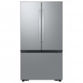 Samsung - Open Box 27 cu. ft. French Door Counter Depth Smart Refrigerator with Dual Auto Ice Maker - Stainless Steel