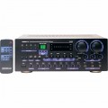 VocoPro - 360W Professional Digital Key Control Mixing Amplifier with Vocal Enhancer - Black