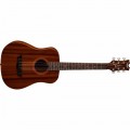 Dean - Flight Mahogany 6-String 3/4 Size Travel Acoustic Guitar - Natural