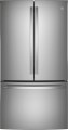 GE Profile - 23.1 Cu. Ft. French Door Counter-Depth Refrigerator with Internal Water Dispenser - Fingerprint resistant stainless steel