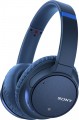 Sony - WH-CH700N Wireless Noise Canceling Over-the-Ear Headphones - Blue