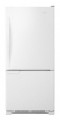 Whirlpool - 18.5 Cu. Ft. Bottom-Freezer Refrigerator - White-on-White