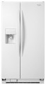 Whirlpool - 21.2 Cu. Ft. Side-by-Side Refrigerator with Thru-the-Door Ice and Water - White