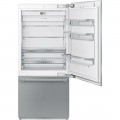 Thermador - 20 Cu. Ft. Bottom-Freezer Built-In Refrigerator
