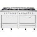 Viking  Tuscany 7.6 Cu. Ft. Freestanding Dual Fuel Convection Range - Frost White