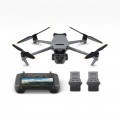 DJI - Geek Squad Certified Refurbished Mavic 3 Pro Fly More Combo Drone and RC Pro Remote Control with Built-in Screen - Gray