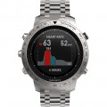 Garmin - fēnix ® Chronos Smartwatch 49mm Stainless Steel with Stainless Steel Band - Silver