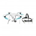 EHANG - Ghostdrone 2.0 VR Drone (Android Compatible) White/Blue