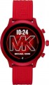 Michael Kors - Access MKGO Smartwatch 43mm Aluminum - Red with Red Silicone Band