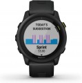 Garmin USA - Forerunner 745 GPS Smartwatch 30mm Fiber-Reinforced Polymer - Black