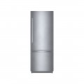 Bosch - Benchmark 16 cu. ft. Bottom Freezer Counter-Depth Refrigerator in Stainless Steel - Stainless steel