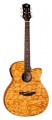 Luna - Gypsy Quilt 6-String Acoustic/Electric Guitar - Natural