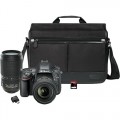 Nikon - D610 DSLR Camera with 24-85mm VR and 70-300mm VR Lens Kit - Black