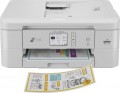 Brother - Print & Cut MFC-J1800DW Wireless Color All-in-One Inkjet Printer with Automatic Paper Cutter - Black