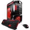 iBUYPOWER - Desktop - AMD Ryzen 5 1400 - 8GB Memory - NVIDIA GeForce GT 730 - 2TB Hard Drive - Black/Red