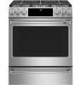 Café  5.6 Cu. Ft. Slide-In Gas Convection Range, Customizable - Stainless Steel