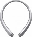 LG - TONE INFINIM Wireless In-Ear Behind-the-Neck Headphones - White silver