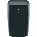 LG - 400 Sq. Ft. Smart Portable Air Conditioner - Black