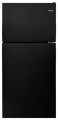 Amana - 18.1 Cu. Ft. Top-Freezer Refrigerator - Black
