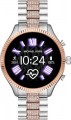 Michael Kors - Access Lexington 2 Smartwatch 44mm Stainless Steel - Two-Tone with Silver/Rose Stainless Steel Band