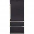 Viking - Professional 7 Series 20 Cu. Ft. Bottom-Freezer Built-In Refrigerator - Graphite Gray