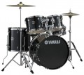 Yamaha - GigMaker 5-Piece Drum Set - Black Glitter