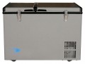 Whynter - 2.4 Cu. Ft. Portable Compact Refrigerator/Freezer - Gray