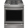 JennAir - 5.1 Cu. Ft. Self-Cleaning Slide-In Gas Convection Range - Stainless Steel
