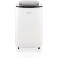 Honeywell - 775 Sq. Ft Portable Air Conditioner with Dehumidifier & Fan - White