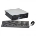 HP - Refurbished Desktop - Intel Core2 Duo - 4GB Memory - 500GB Hard Drive - Gray/Black