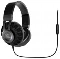JBL - Synchros Premium Powered Over-the-Ear Stereo Headphones - Black