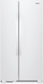 Whirlpool - 25.1 Cu. Ft. Side-by-Side Refrigerator - White