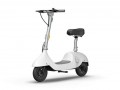 OKAI - EA10 Pro Electric Scooter with Foldable Seat w/ 35 Miles Max Operating Range & 16 mph Max Speed - White