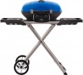 Napoleon - TravelQ 285X Portable Propane Gas Grill with Scissor Cart, Blue - Blue