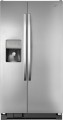 Whirlpool - 25.4 Cu. Ft. Side-by-Side Refrigerator with Thru-the-Door Ice and Water - Monochromatic Stainless Steel