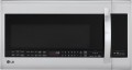 LG - 2.0 Cu. Ft. Over-the-Range Microwave - Stainless-Steel
