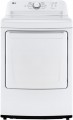 LG 7.3 Cu. Ft. Smart Electric Dryer with Sensor Dry - White