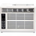Whirlpool - 350 Sq. Ft. 8,000 BTU Window Air Conditioner - White