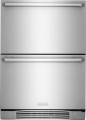 Electrolux - 5.0 Cu. Ft. Double-Drawer Refrigerator - Stainless Steel