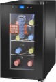 Insignia™ - 8-Bottle Wine Cooler with Wine Tote - Black