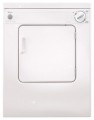 Whirlpool - 3.4 Cu. Ft. Stackable Electric Dryer with Flexible Installation - White
