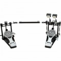 ddrum - RX Series Double Bass Drum Pedal - Black and Chrome
