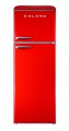 Galanz - Retro 12 Cu. Ft Top Freezer Refrigerator - Red